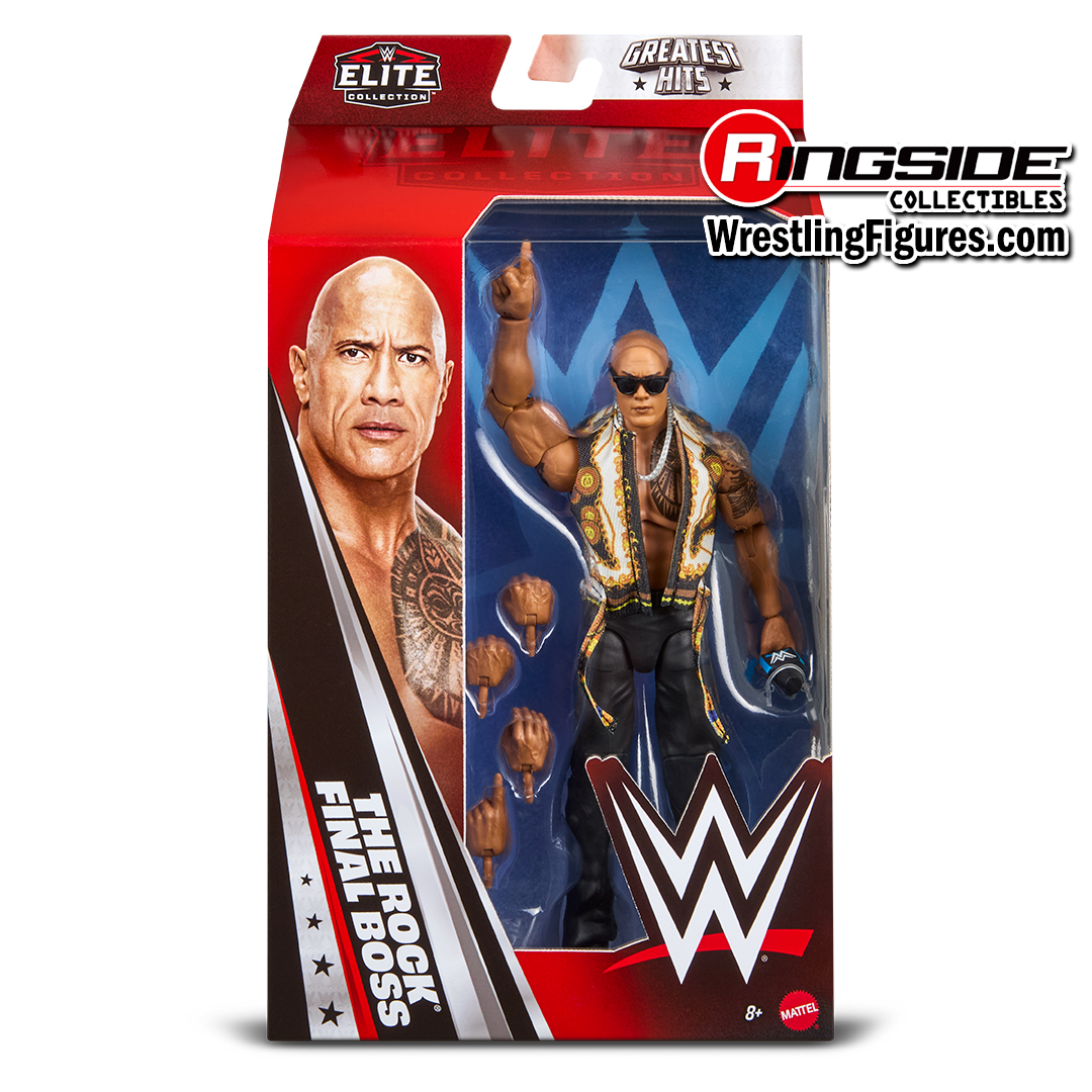 The Rock (Final Boss) - WWE Elite Greatest Hits 10 Toy Wrestling