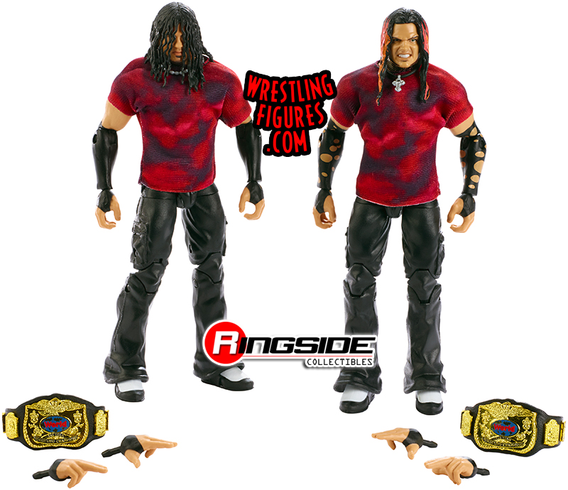 Brood Hardy Boyz - WWE Elite 2-Pack Ringside Exclusive Toy