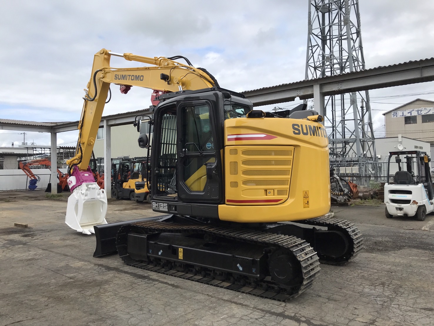 在庫機紹介】SH135X-7（住友建機）＋MSE-45GZX（松本システム