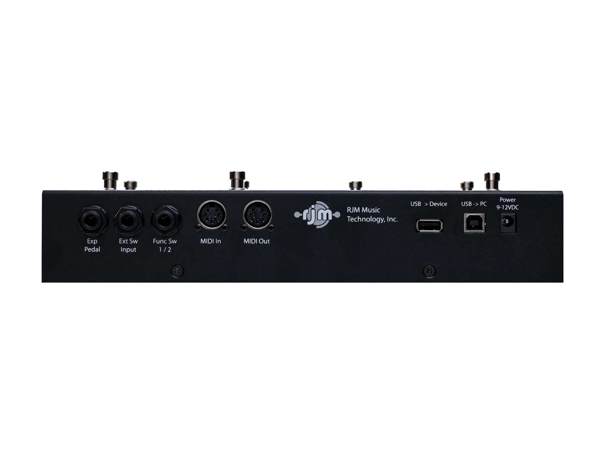 Mastermind LT MIDI Foot Controller | RJM Music Technology, Inc.