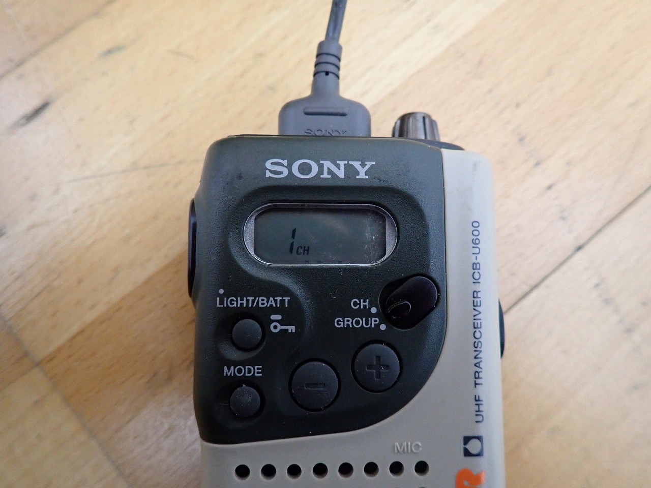 トランシーバー SONY ICB-U600 CBM-20 ソニー 特定小電力 無線機