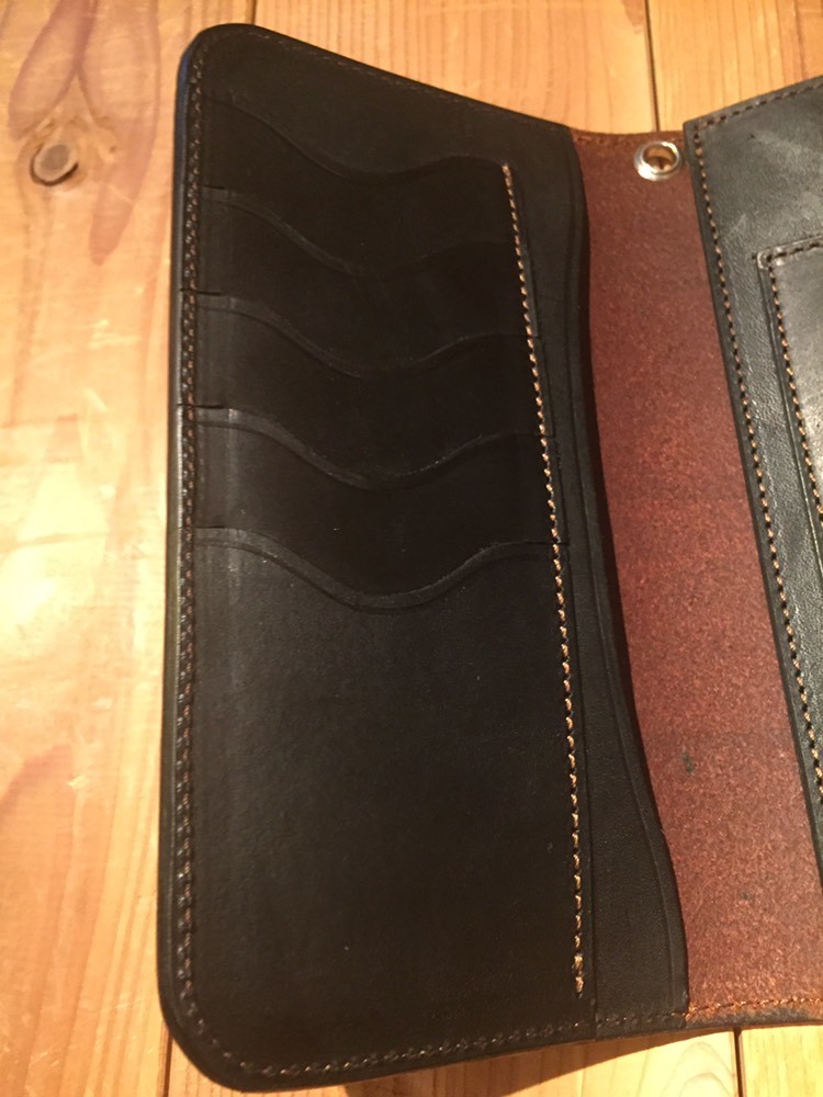 ビンテージワークス レザーウォレット ロング 財布 ブラック