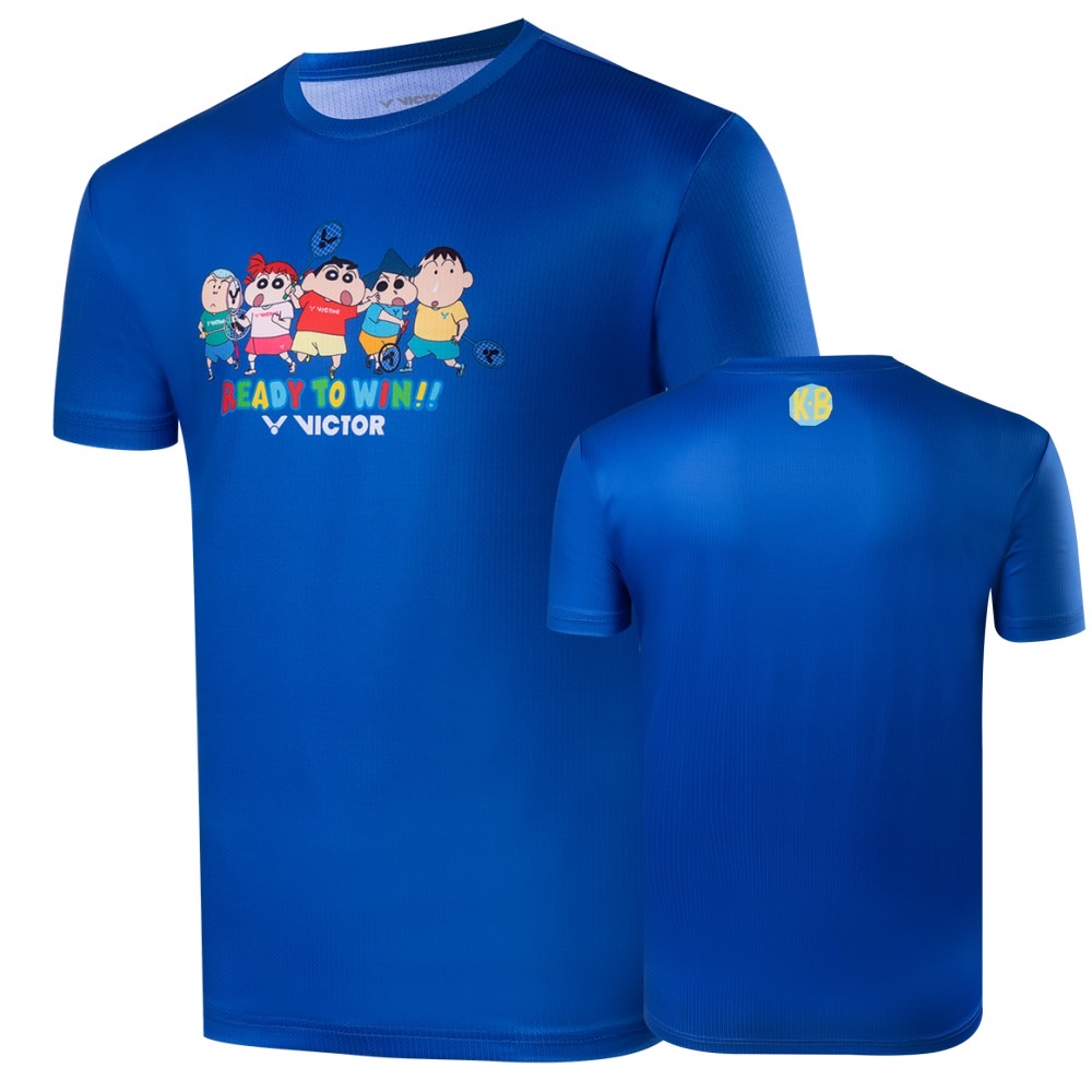 メール便/配達日時指定不可】VICTOR ユニTシャツ クレヨンしんちゃん