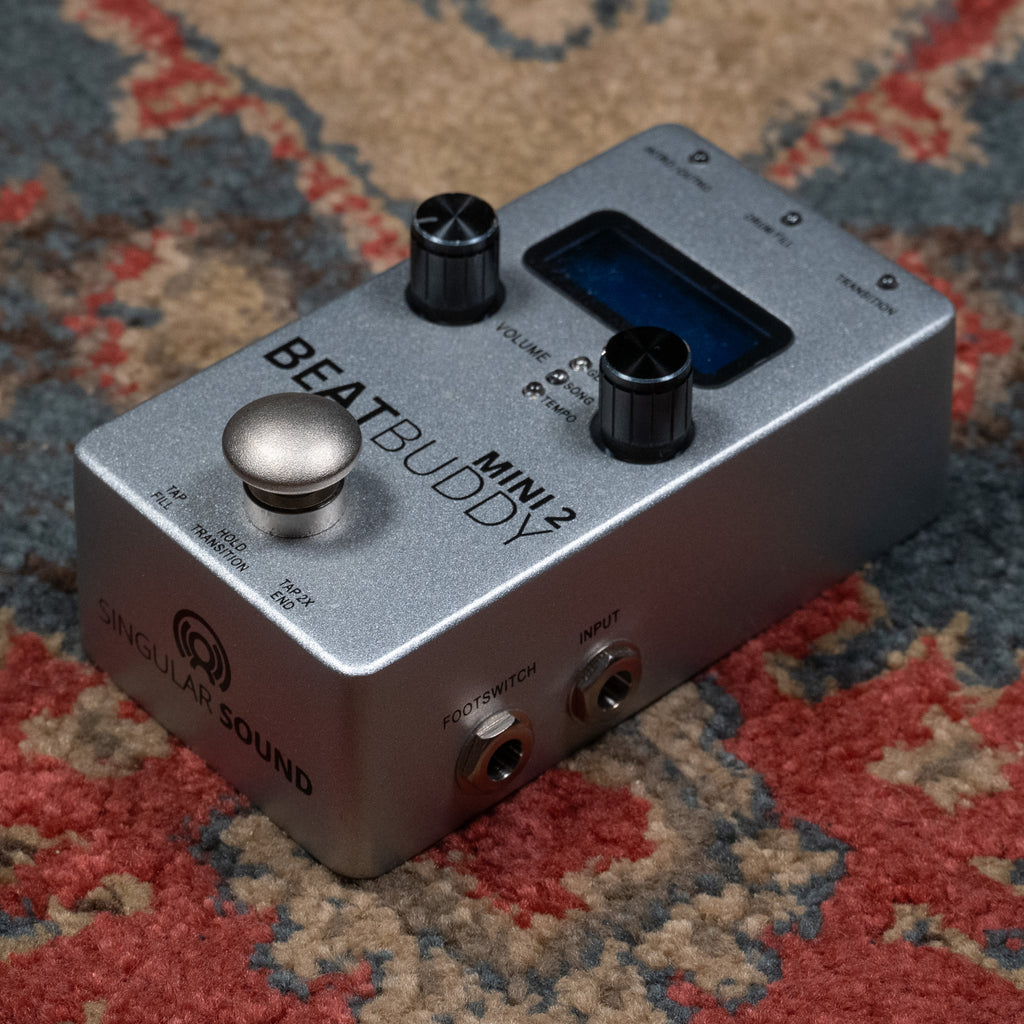 Singular Sound Beatbuddy MINI 2 Drum Machine Pedal w/ Footswitch - Use