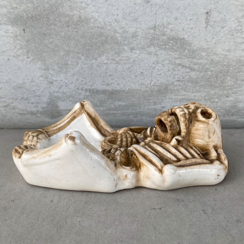 VINTAGE SKULL ヴィンテージ スカル アッシュトレイ / ドクロ 骸骨 顎