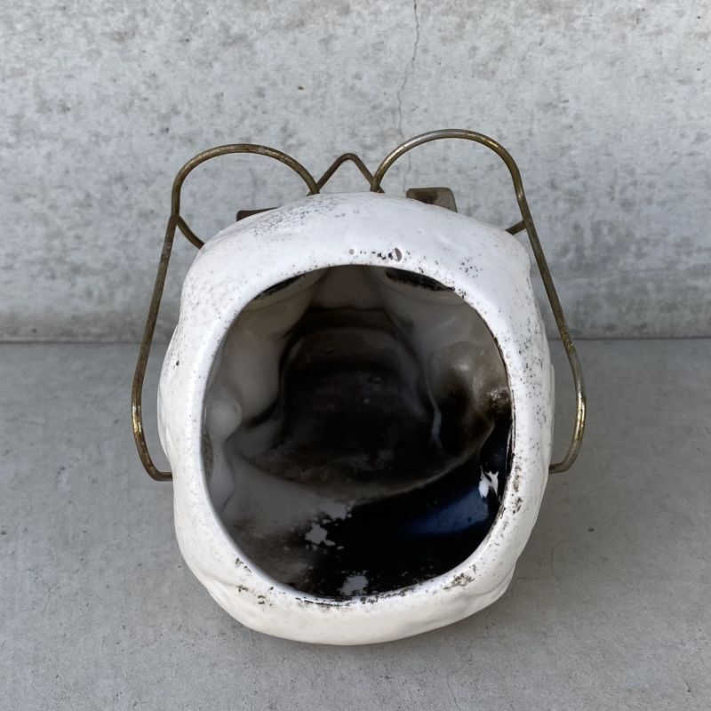 VINTAGE ANTIQUE SKULL ASHTRAY ヴィンテージ アンティーク スカル