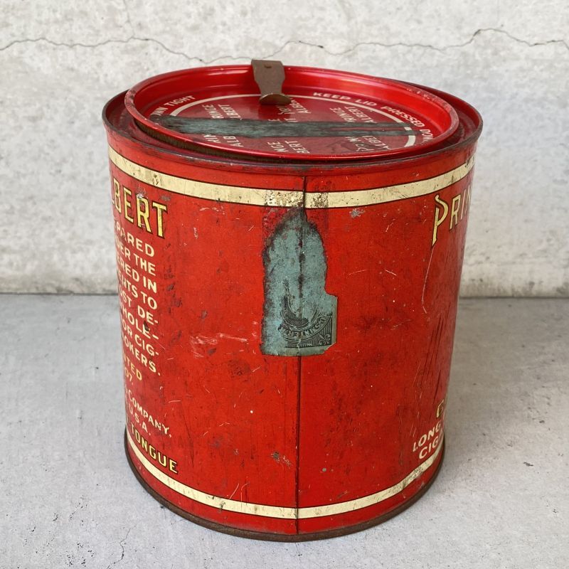 VINTAGE ANTIQUE PRINCE ALBERT TOBACCO TIN CAN ヴィンテージ