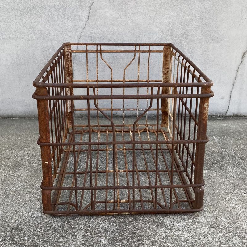 VINTAGE ANTIQUE WIRE BASKET ヴィンテージ アンティーク ワイヤー