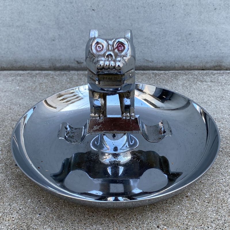 VINTAGE ANTIQUE MACK TRUCKS ASHTRAY ヴィンテージ アンティーク