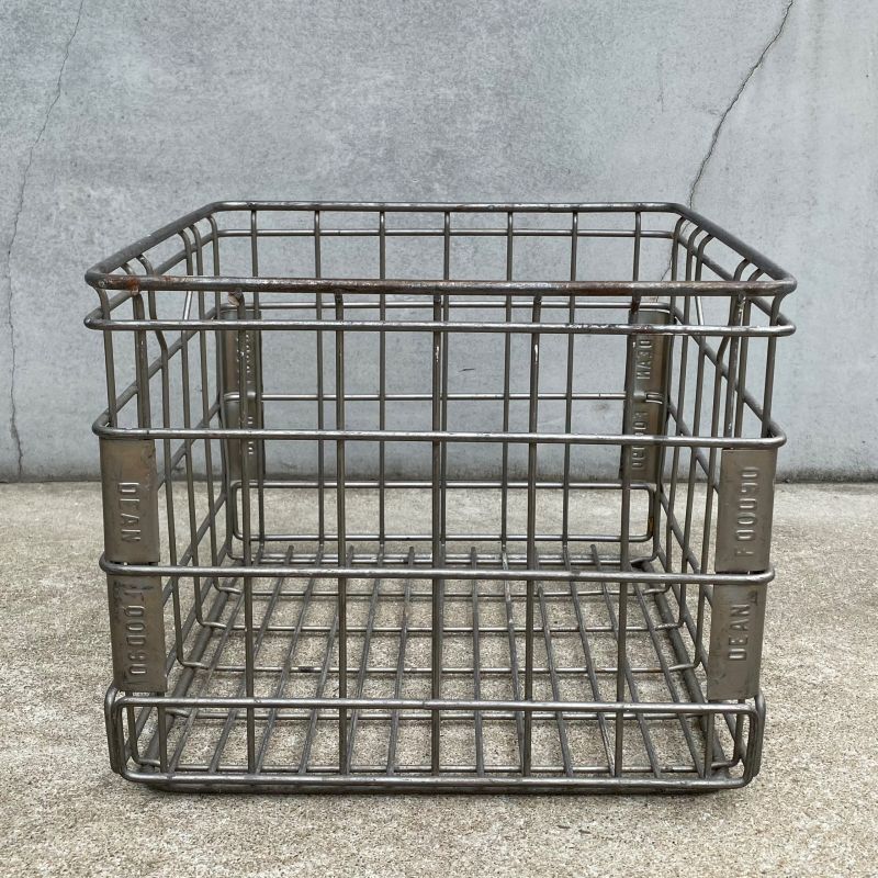 VINTAGE ANTIQUE WIRE BASKET ヴィンテージ ワイヤーバスケット メタル