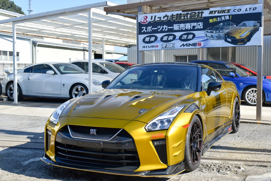 TOPSECRET R35 GOLD - GT-RYUKI SPORTS野田本店