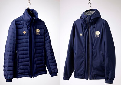 デサント／ソチ五輪代表選手向け公式スポーツウェアのレプリカ発売
