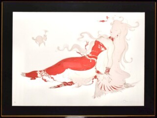 天野喜孝『赤い剣』 ｜骨董品買取 緑和堂