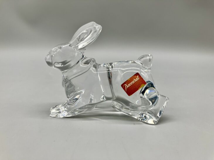 バカラ 『うさぎ 置物』 ｜骨董品買取 緑和堂