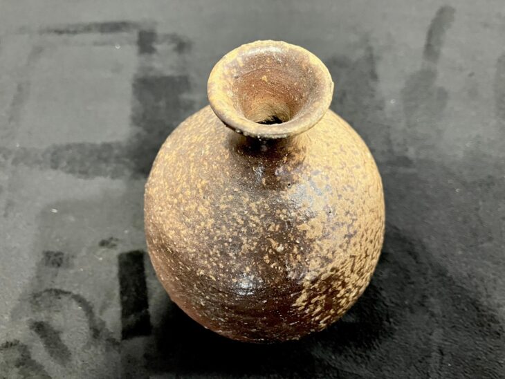 森陶岳 作『徳利』 ｜骨董品買取 緑和堂
