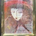 織田広喜 作『少女』 ｜骨董品買取 緑和堂