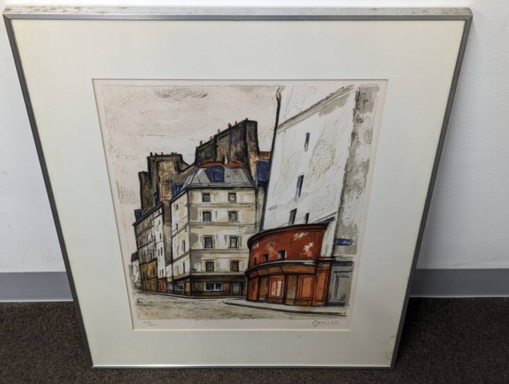 荻須高徳 作『サンドニ通り』 ｜骨董品買取 緑和堂