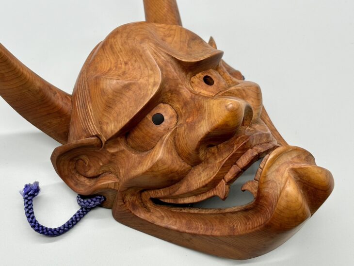 元田五山 『名木一位 般若面』 ｜骨董品買取 緑和堂