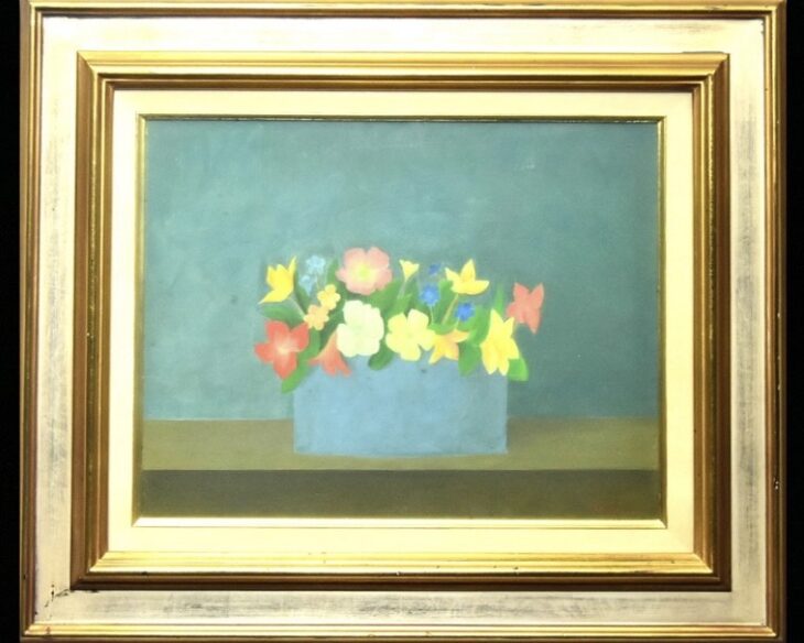 小杉小二郎『モンホーの野の花』 買取価格相場｜骨董品買取 緑和堂