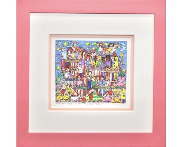 ジェームス・リジィ 『THE BIG APPLE IS BIG ON GOOD FOOD』 買取価格