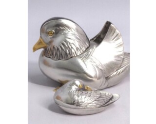 関武比古 作『銀製 宝船』 買取価格相場｜骨董品買取 緑和堂