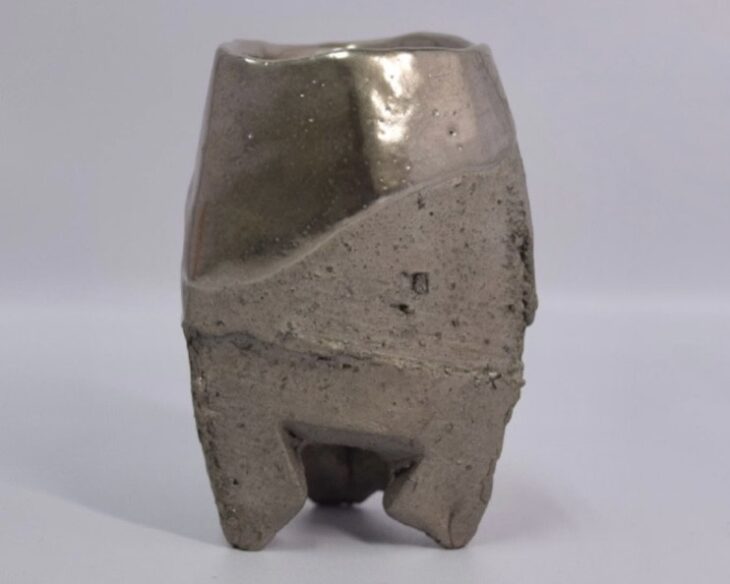 隠崎隆一『銀彩酒呑』 ｜骨董品買取 緑和堂