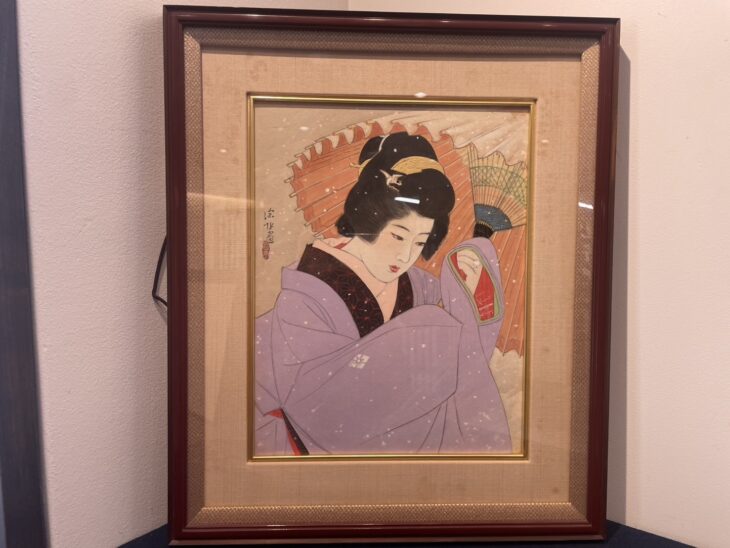 伊東深水 『舞妓』 ｜骨董品買取 緑和堂