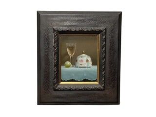 十三代 酒井田柿右衛門 作『染錦柿文皿』 ｜骨董品買取 緑和堂