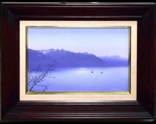 鈴木政輝 『青い潮路』 買取価格相場｜骨董品買取 緑和堂