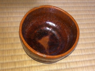 大樋長左衛門 作 『飴釉 茶碗』 ｜骨董品買取 緑和堂