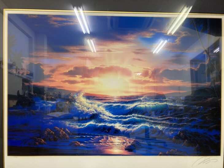 ラッセン 作 リトグラフ アイランドロマンス 』 ｜骨董品買取 緑和堂