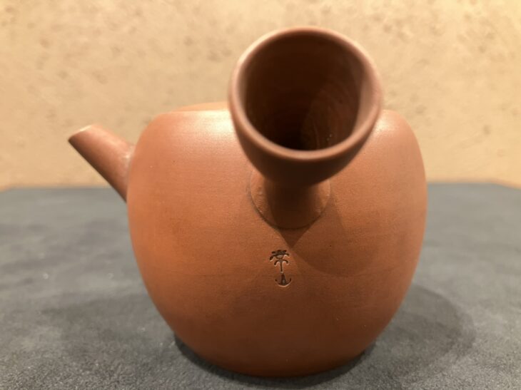 二代 山田 常山 造『朱泥 急須』 ｜骨董品買取 緑和堂