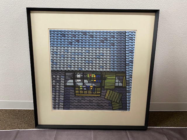 クリフトン・カーフ 作『屋根瓦』 ｜骨董品買取 緑和堂