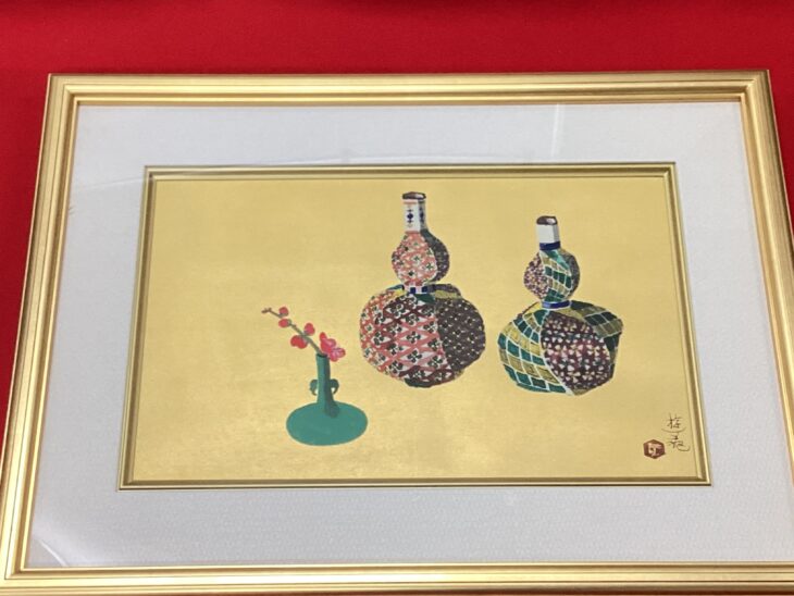 小倉遊亀 作『巨匠を偲ぶ』 ｜骨董品買取 緑和堂