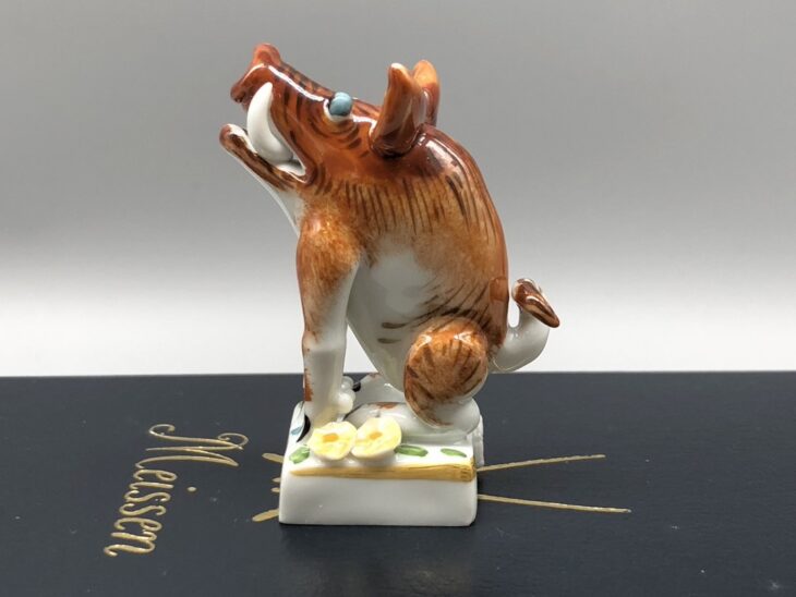 マイセン 『ミニ干支フィギュリン 猪』 ｜骨董品買取 緑和堂