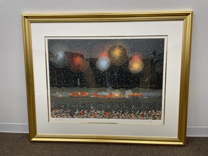 特注額装付き サイ・トゥオンブリー Cy Twombly1972 ポスター