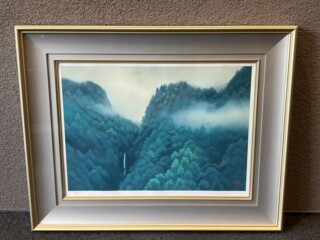 福王寺 法林 作『ヒマラヤの朝』 買取価格相場｜骨董品買取 緑和堂