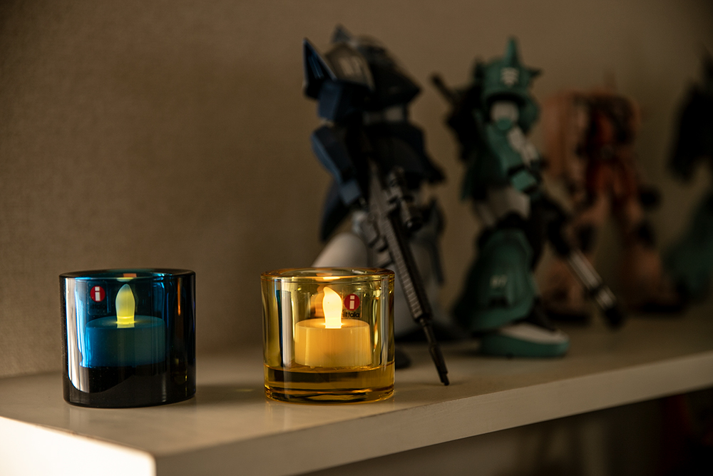 イッタラ KIVI キャンドルホルダー／イエロー｜北欧モダンデザイン広場