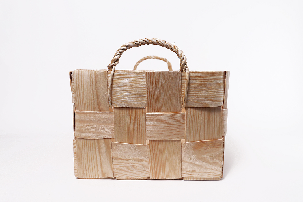 エストニア モミの木ストックかご｜北欧モダンデザイン広場