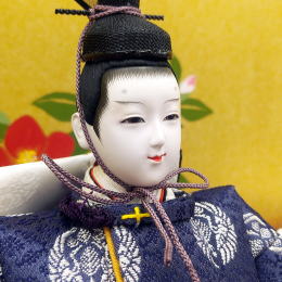 有職雛 三段5人飾り みゆき「清鳳」/「熊倉基安」作 [HD-002]/雛人形