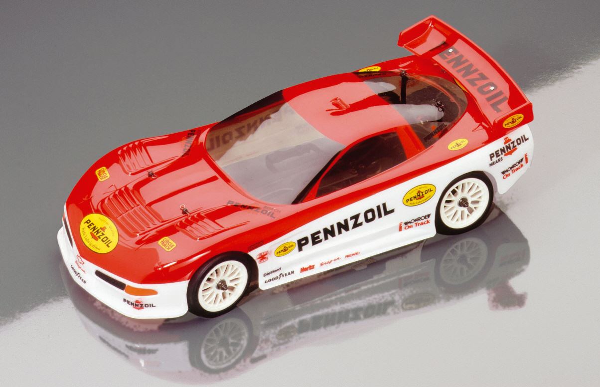 WMS RC SHOP - Corvette C5 body for Kyosho