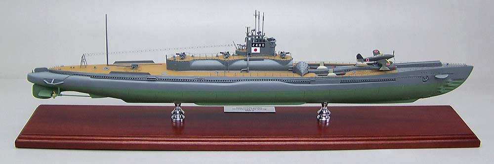 □伊号第四〇〇潜水艦（イ400）精密模型完成品 1/350イ400 1/200イ400