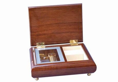 OEM、記念品、販促品向けオリジナル木製品 30弁オルゴール ミーティス