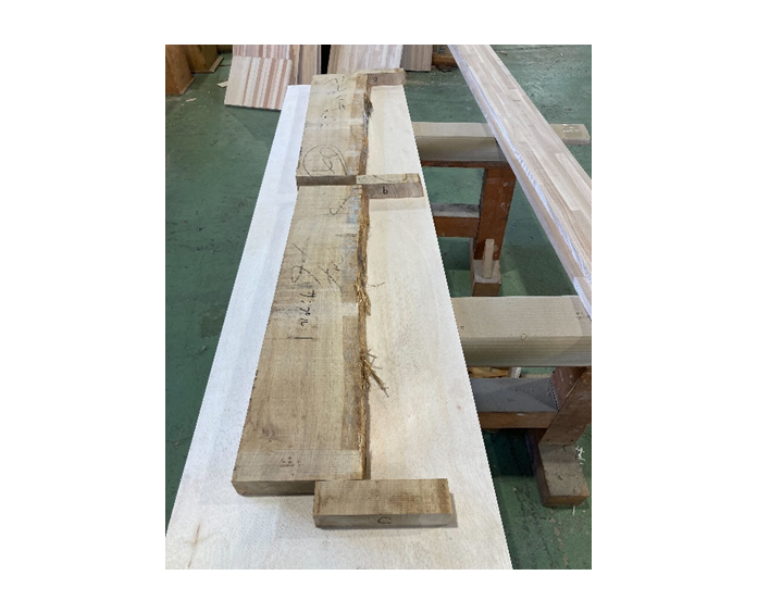 北海道ナラ(テスト乾燥) 乾燥実績-woodbe