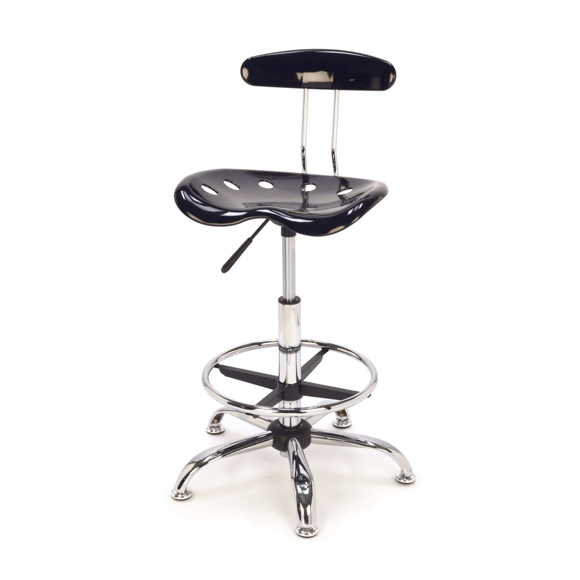 WoodRiver Adjustable Shop Stool for Workshop Comfort | Woodcraft