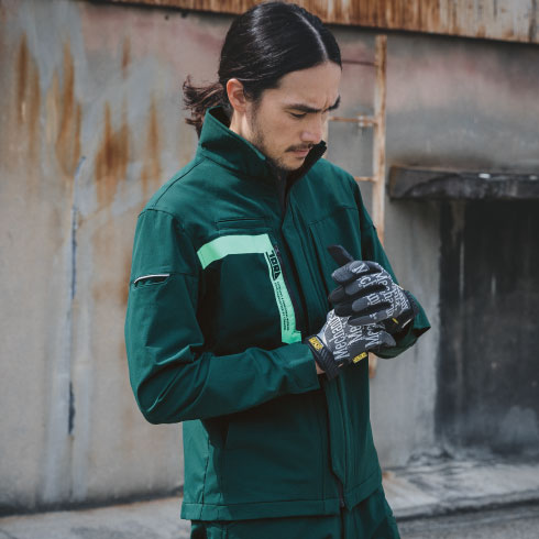 寅壱 3630-124 長袖ブルゾン オールシーズン ストレッチ 2023新作