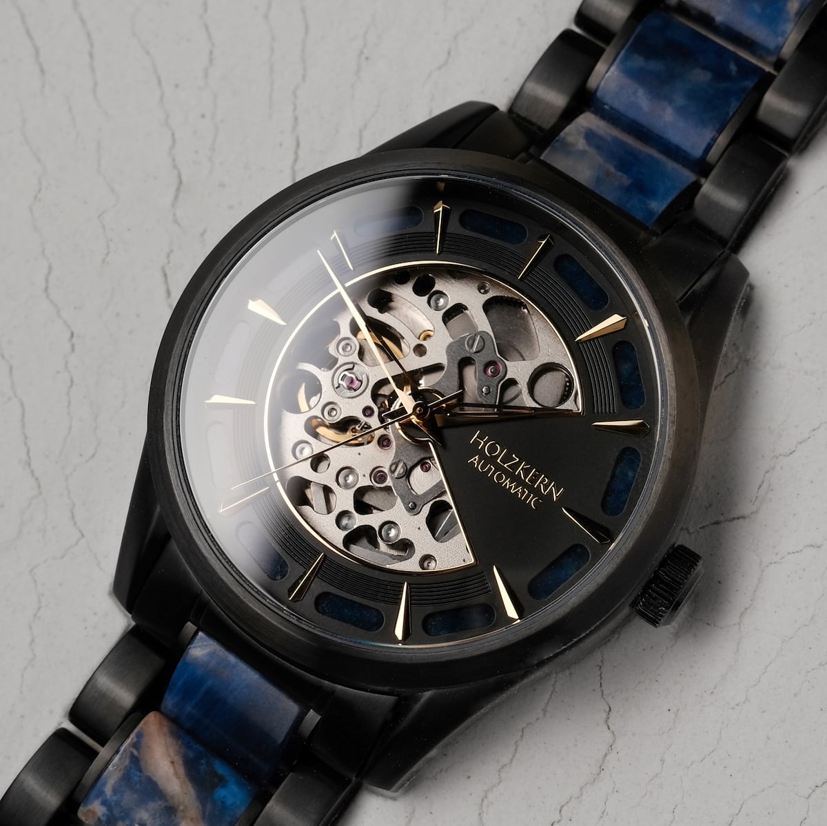 Vredefort (Marble/Black) | Holzkern Wood Watches