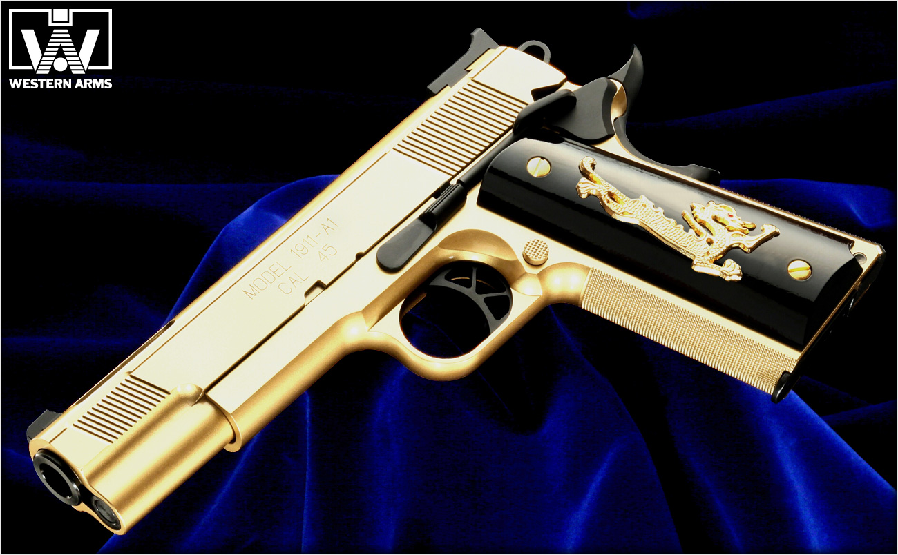 黄金のムービーガン「WA フェイスオフ1911 DX」絶賛発売中！ | WESTERN