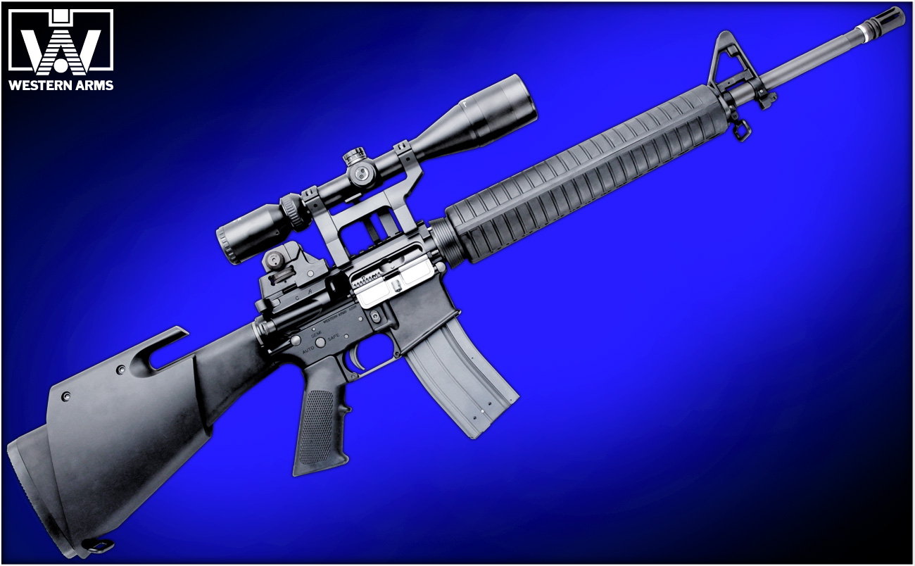 スコープで狙い撃ち！「WA フルメタルカスタム【コルト】M16A4