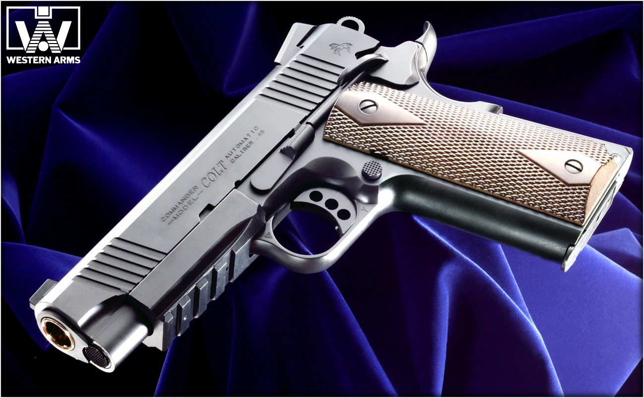 M45A1の兄弟モデル「WA【コルト】コンバット・コマンダー レールガン